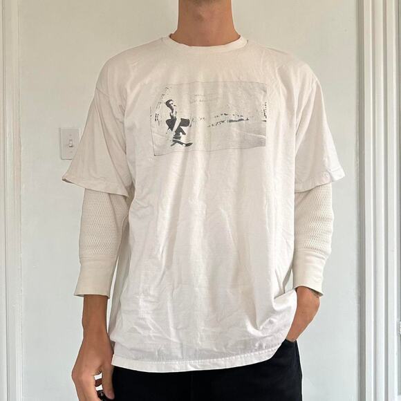 Supreme White Dylan Rieder Foundation Graphic Skate Tee - Picture 8 of 8